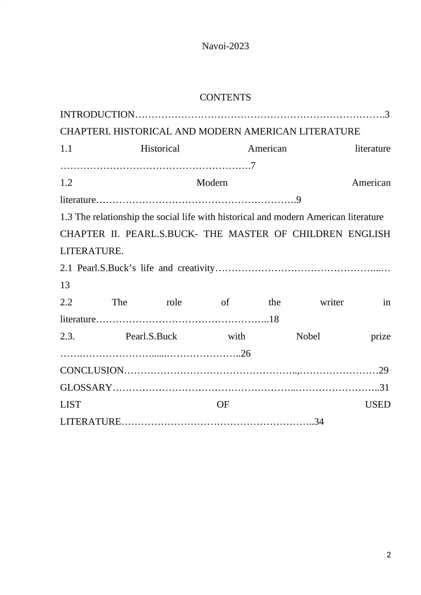 COURSE PAPER: “ A GIFT FOR CHILDREN” IS AN ILLUSTRATED TREASURE IN AMARICAN LITERATURE 2