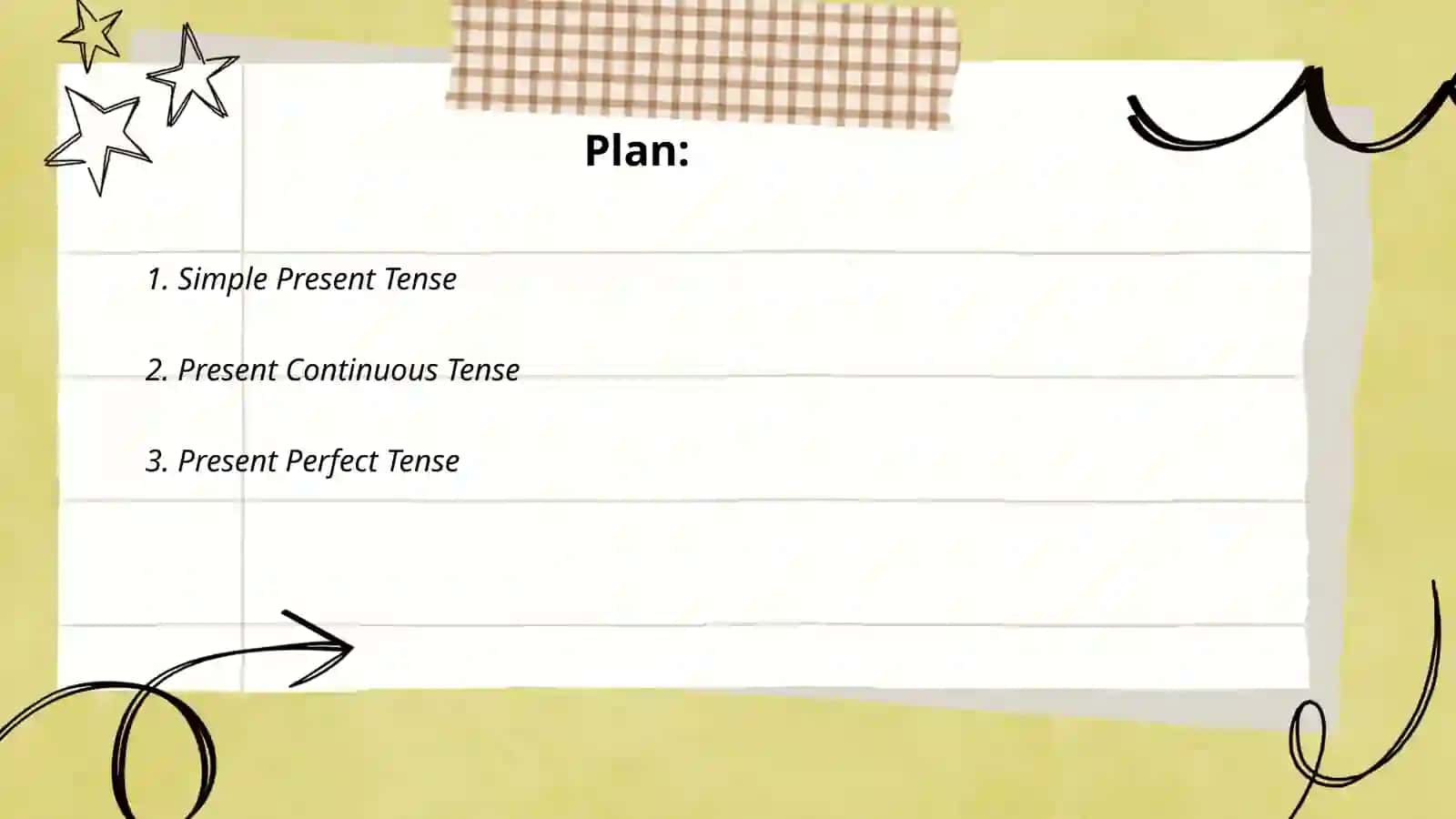 Present tenses 2
