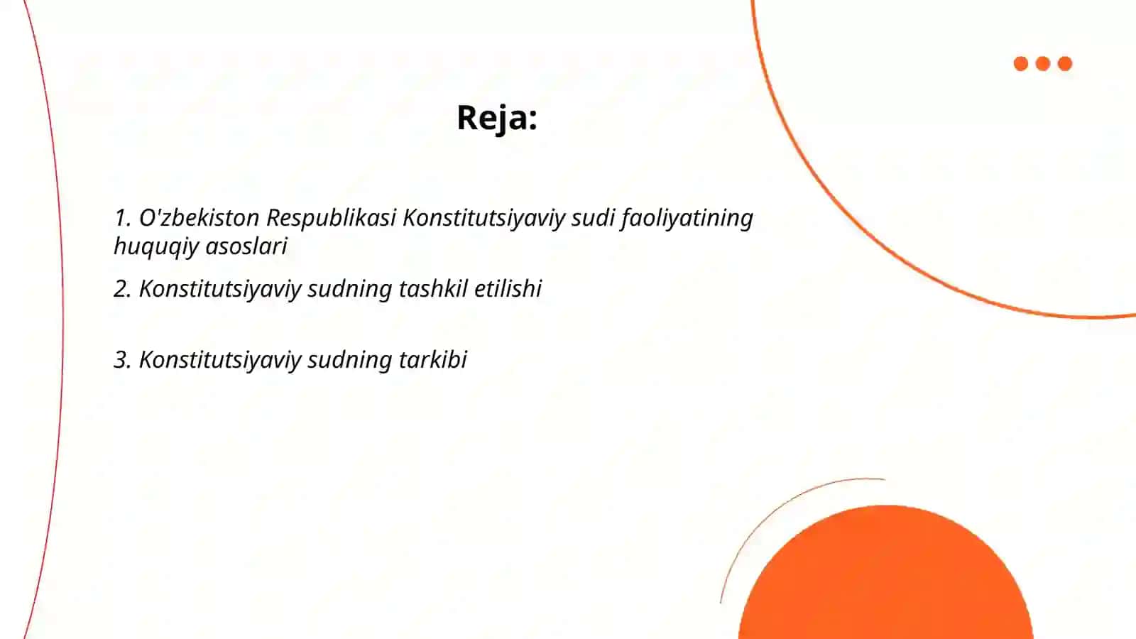 O'zbekiston Respublikasi Konstitutsiyaviy sudi 2