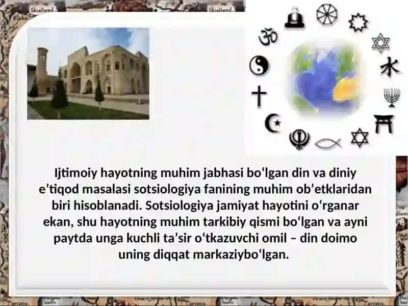 Din sotsiologiyasi 2