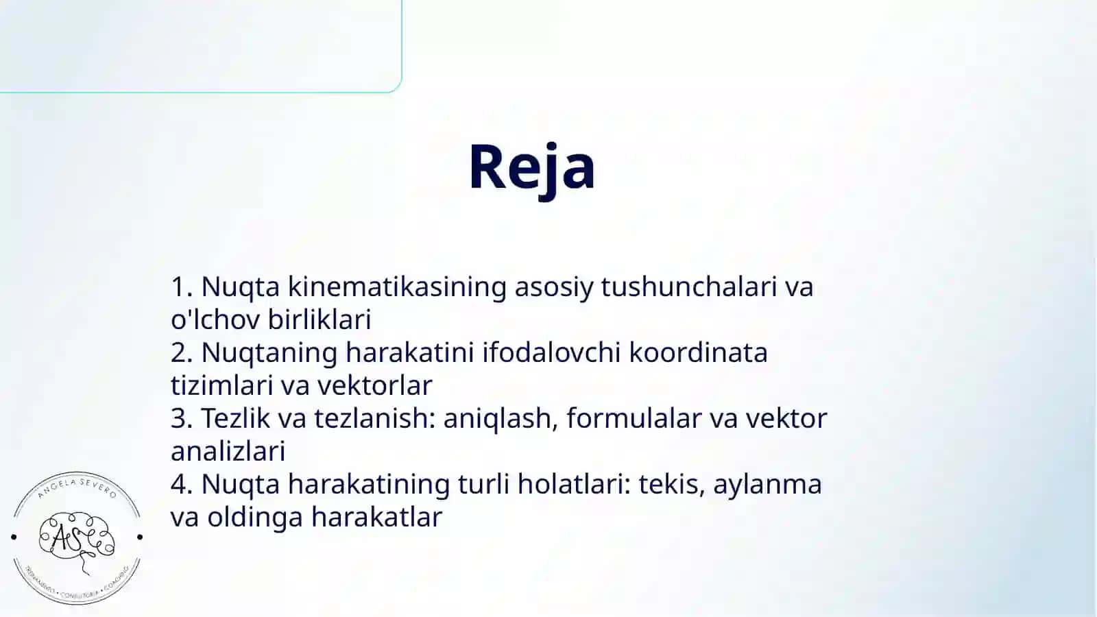 NUQTA KINEMATIKASI 2