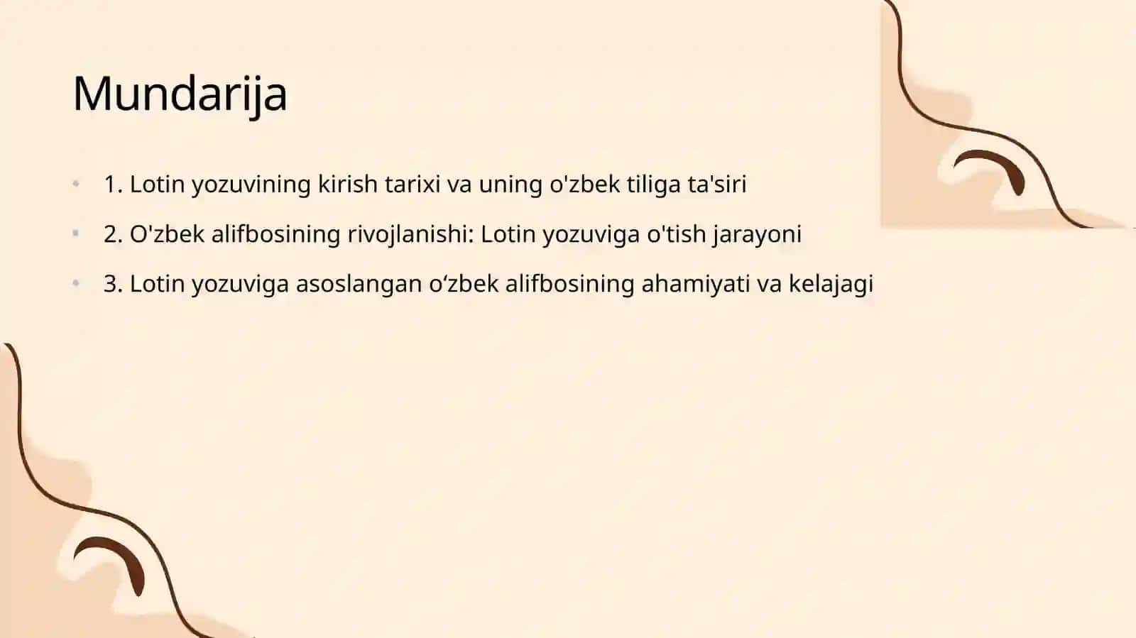 Lotin yozuviga asoslangan oʻzbek alifbosi tarixi 2