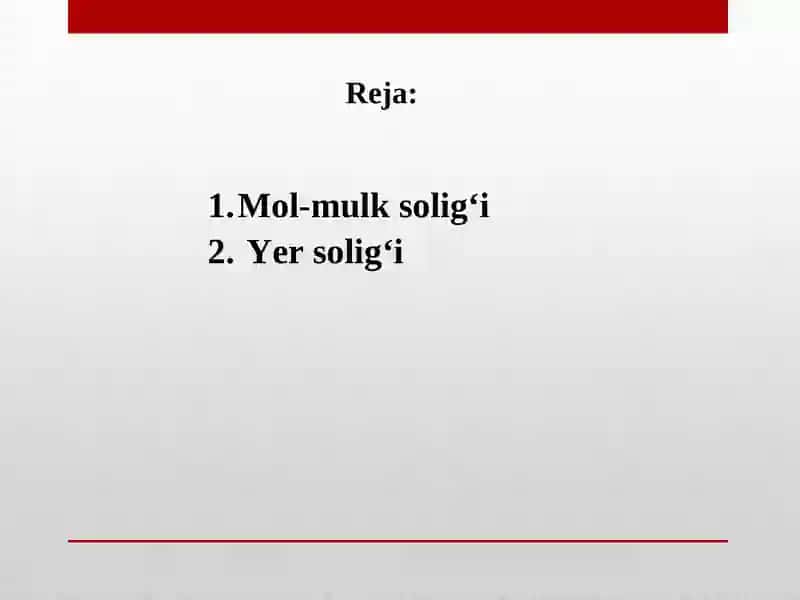 Mahalliy soliqlarning huquqiy tavsifi 2