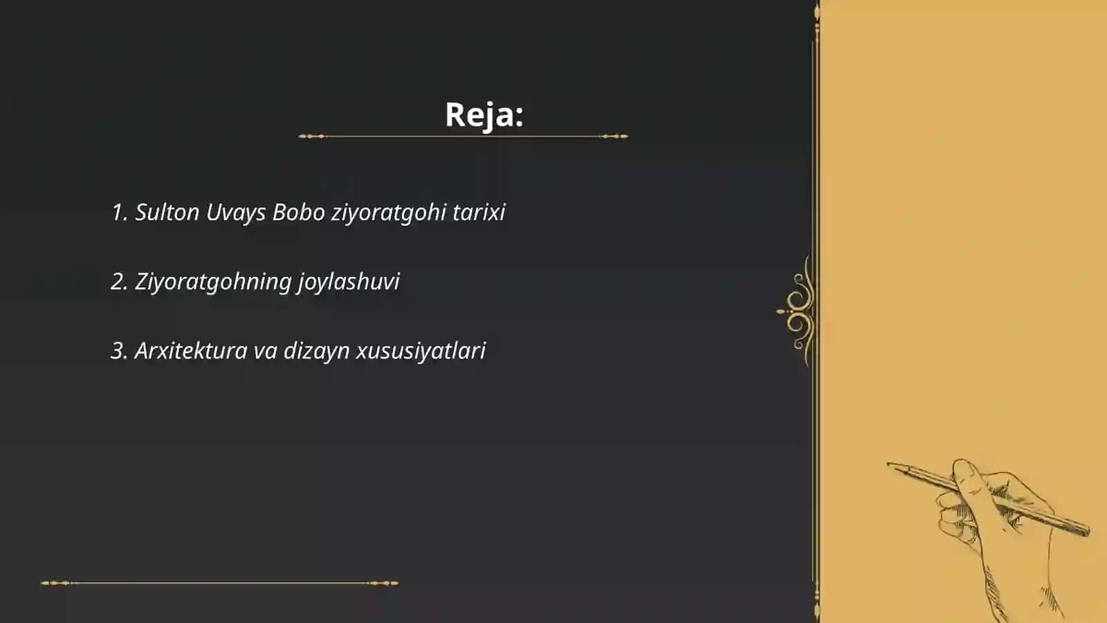 Sulton Uvays Bobo ziyoratgohi 2
