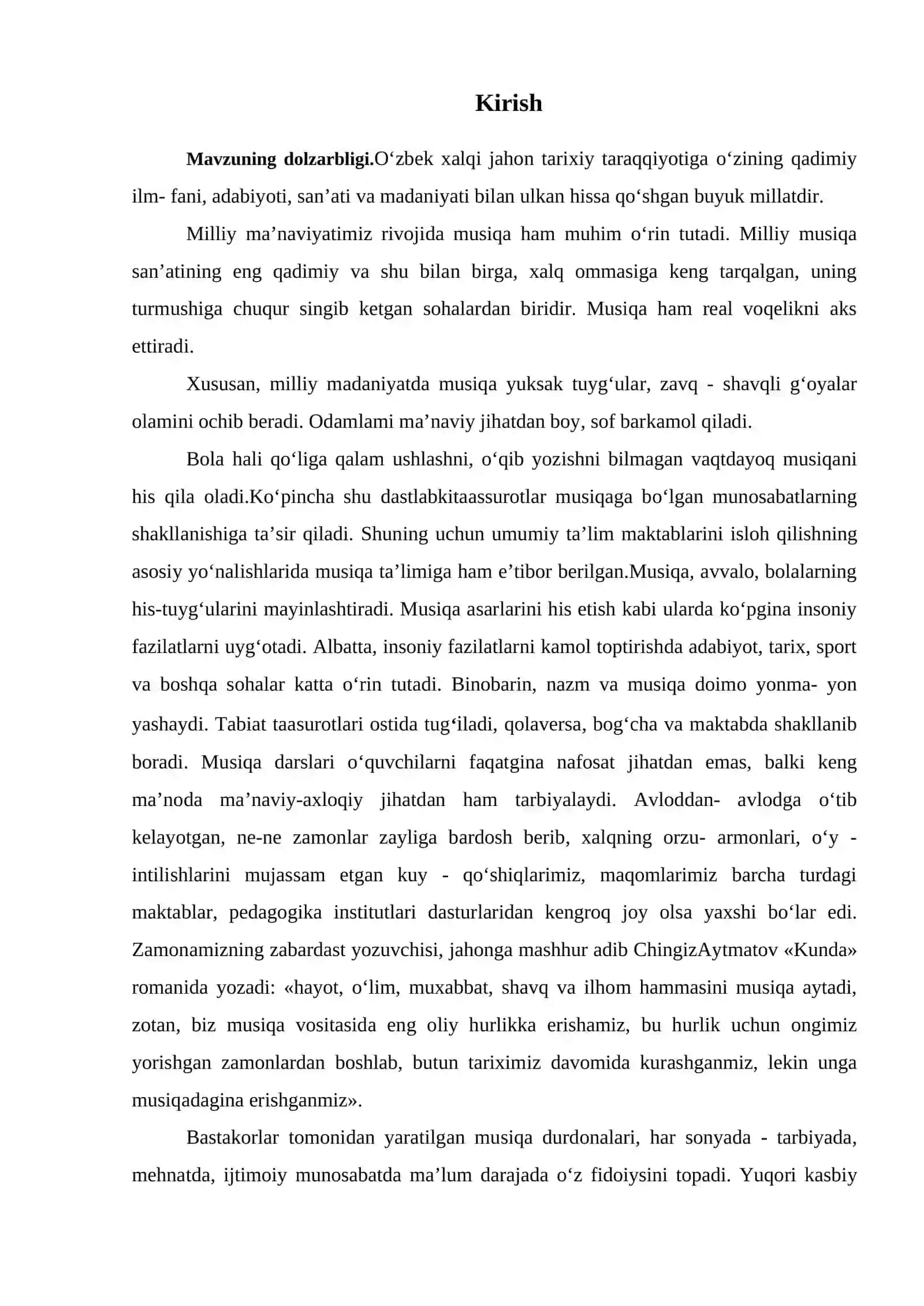 Musiqada kompozitorlik va oʻzbek kompozitorlik tarixi 2