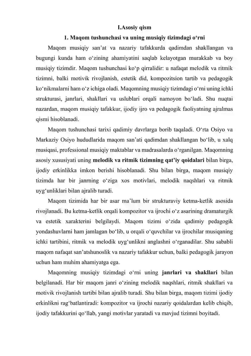 MAQOMNING TARIXIY ILDIZLARI 2