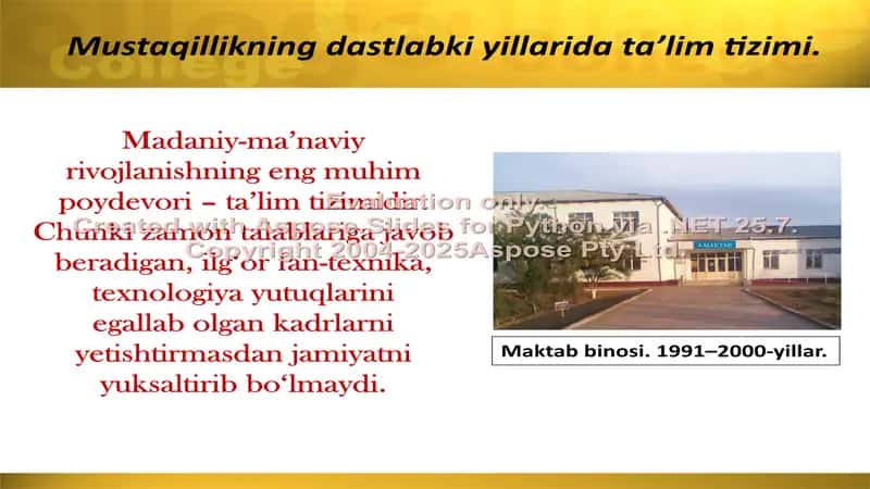 Umumiy va o‘rta maxsus ta’lim tizimi 2