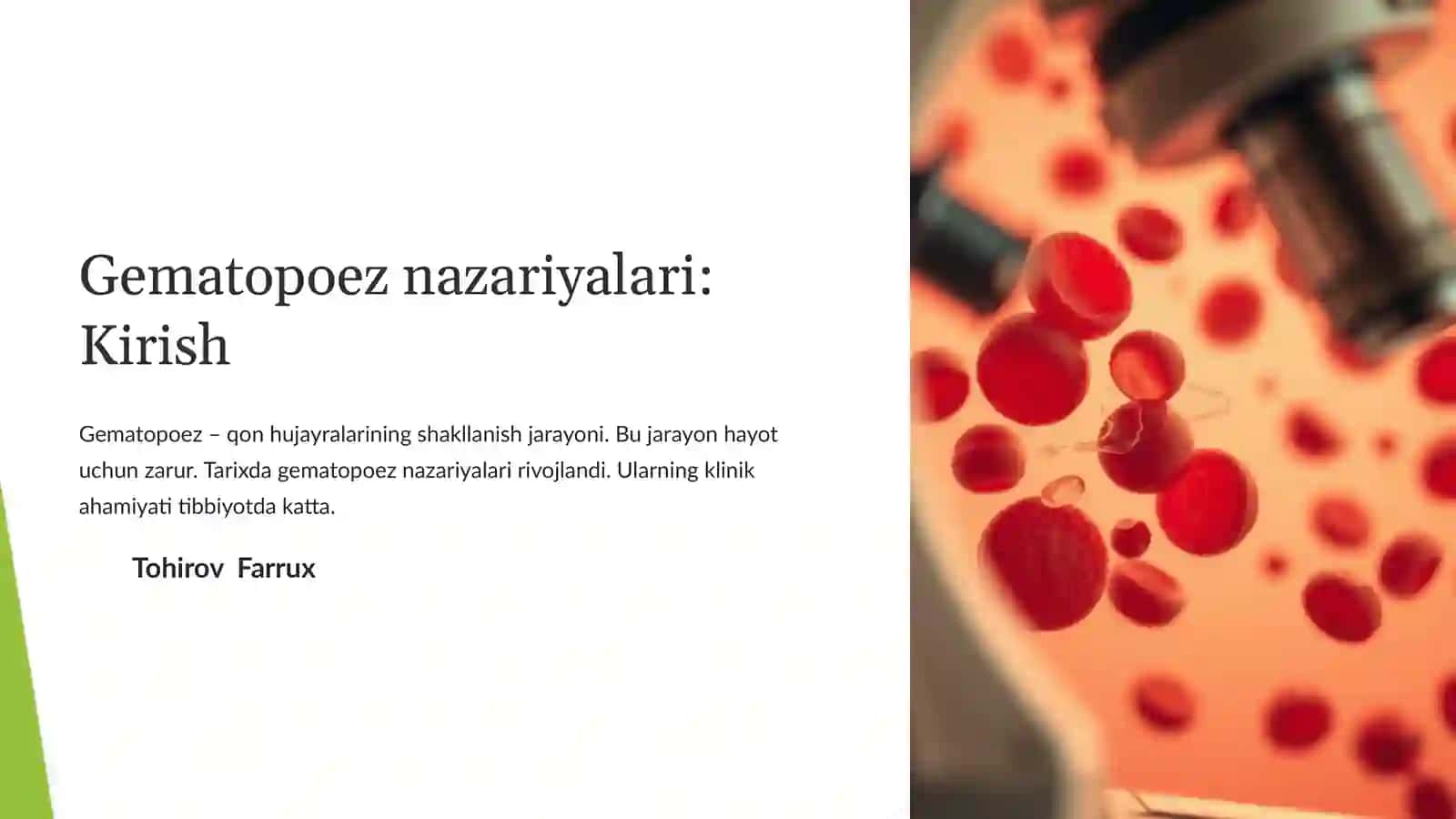 Gematopoeznazariyalari 2
