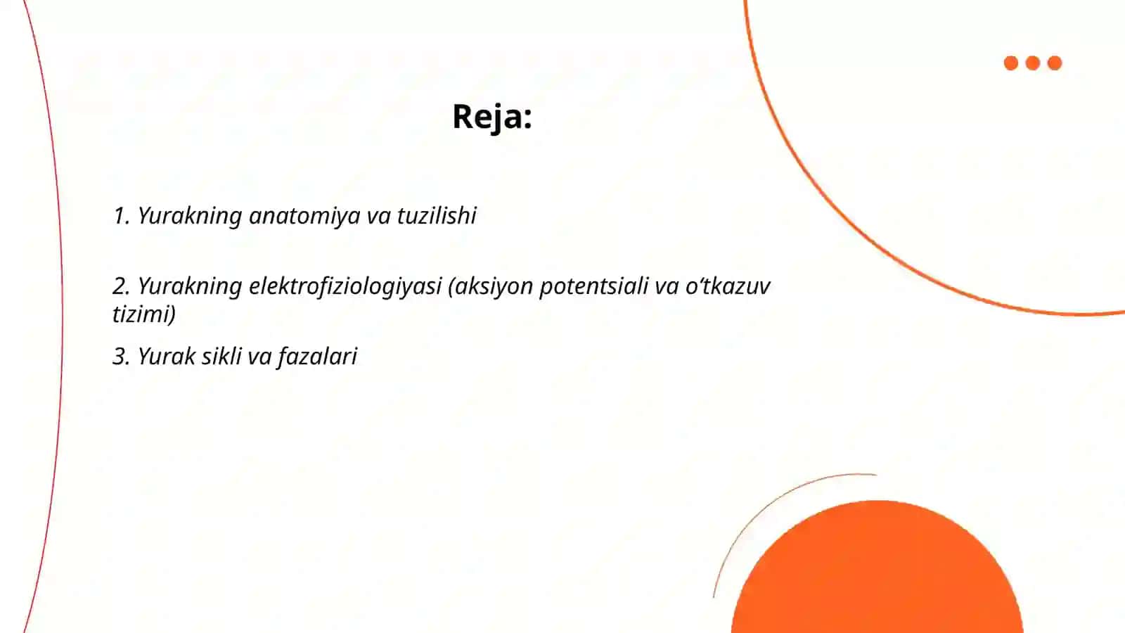 Yurak qon-tomir pad fizialogiyasi 2