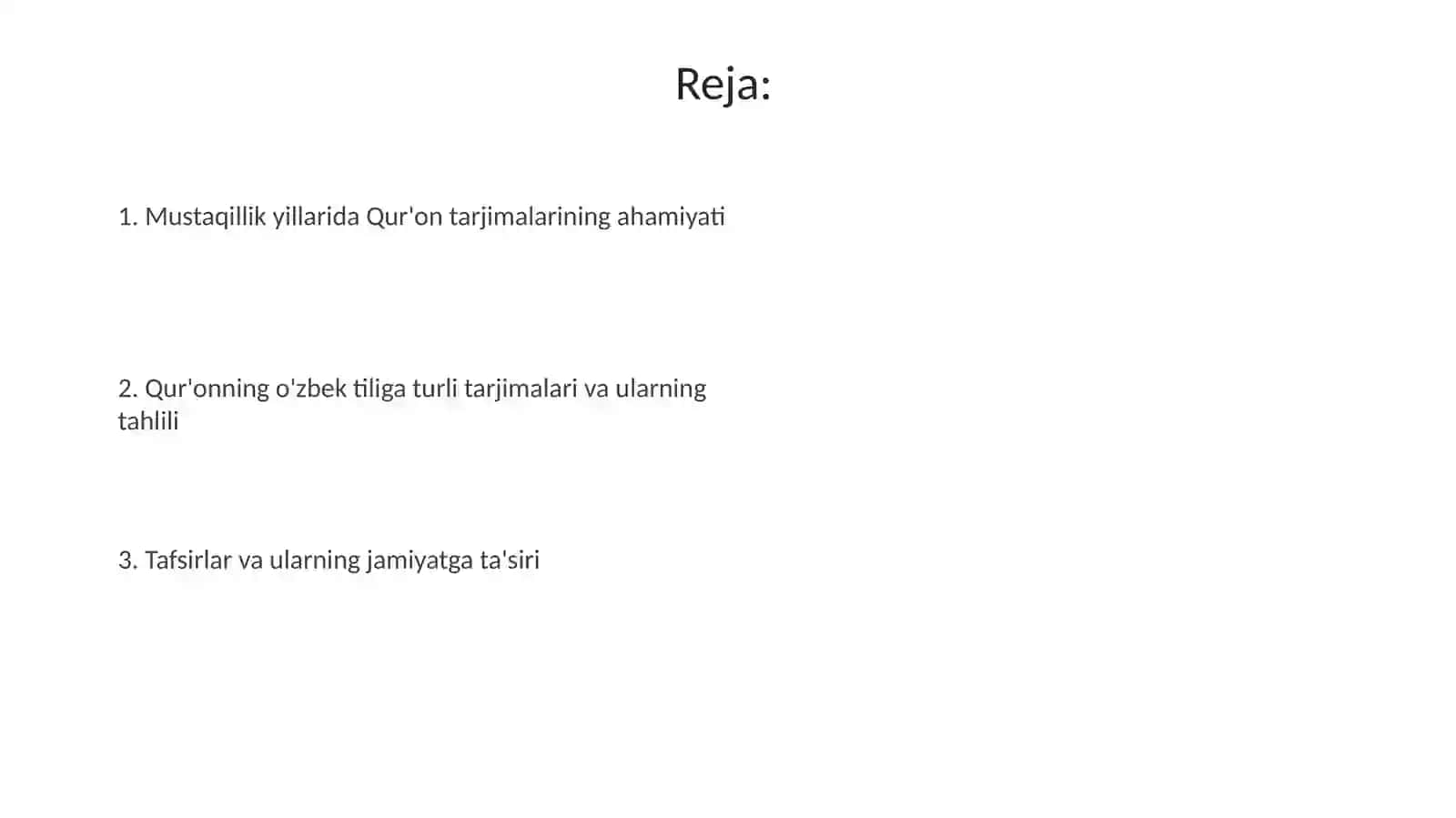 Mustagillik yillarida Qur'onning o'zbek tiliga tarjima qilinishi va tafsirlari 2