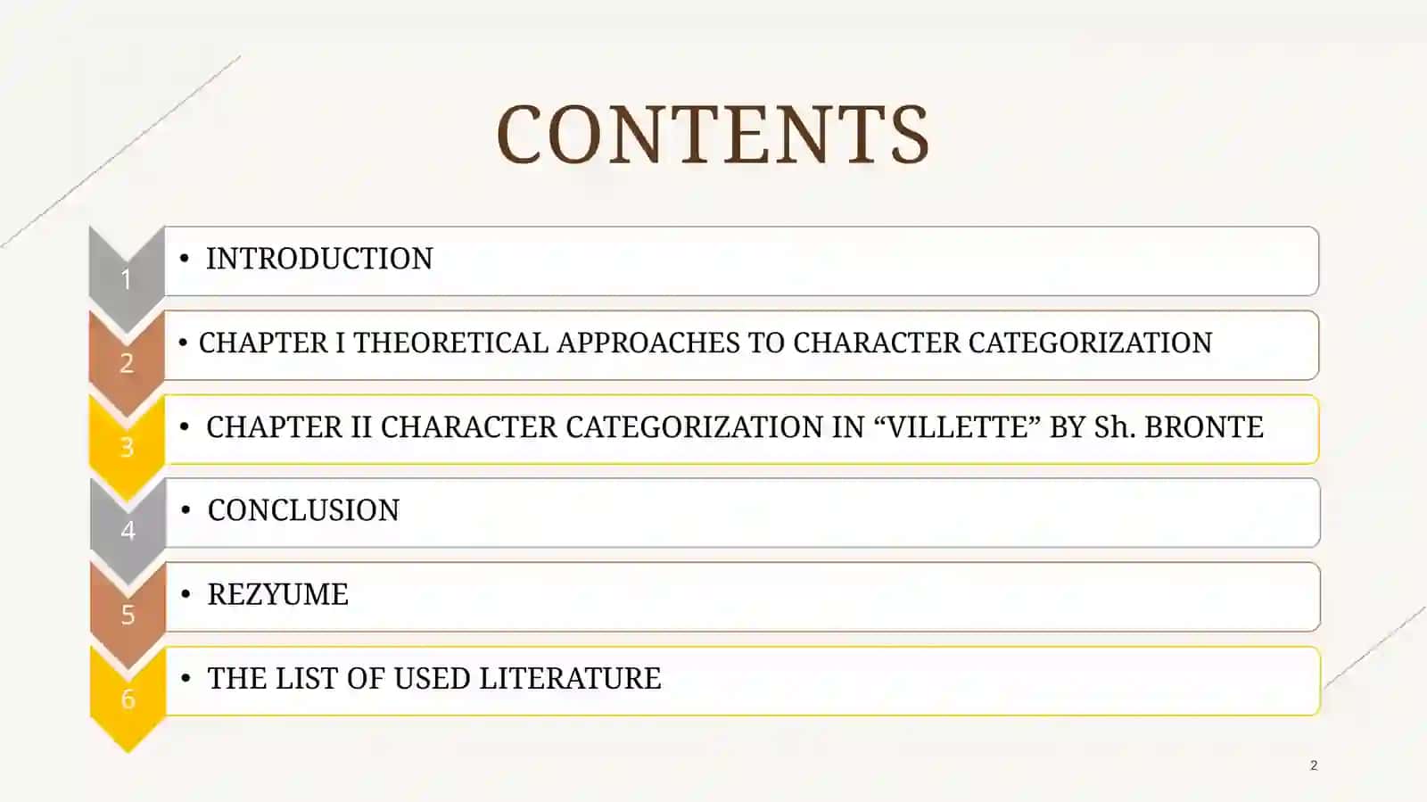 Villette by Sh. Bronte 2