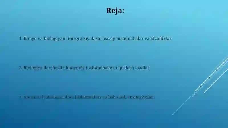 Integratsiyalashgan dars ishlanmalari va baholash strategiyalari 2