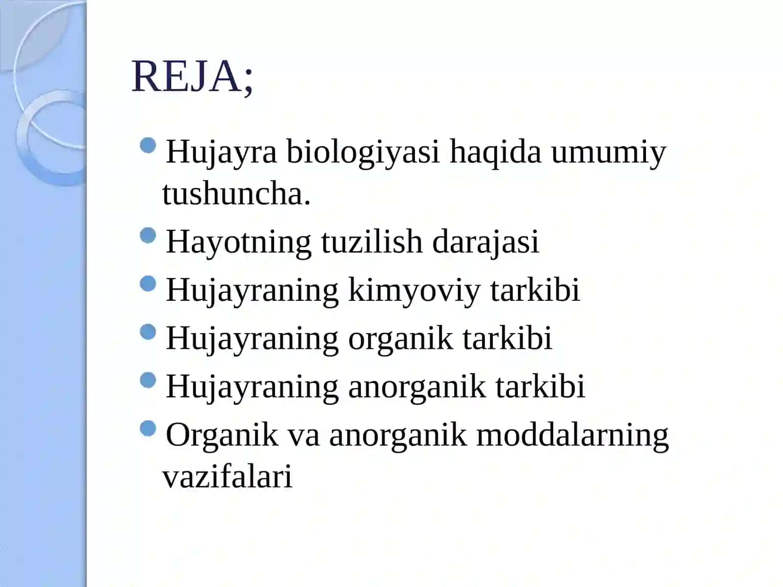 Hujayrabiologiyasifanigakirish 2