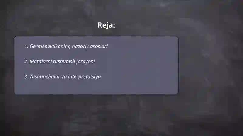 Germenevtik yondashuv. Asoslangan nazariya yondashuvi 2