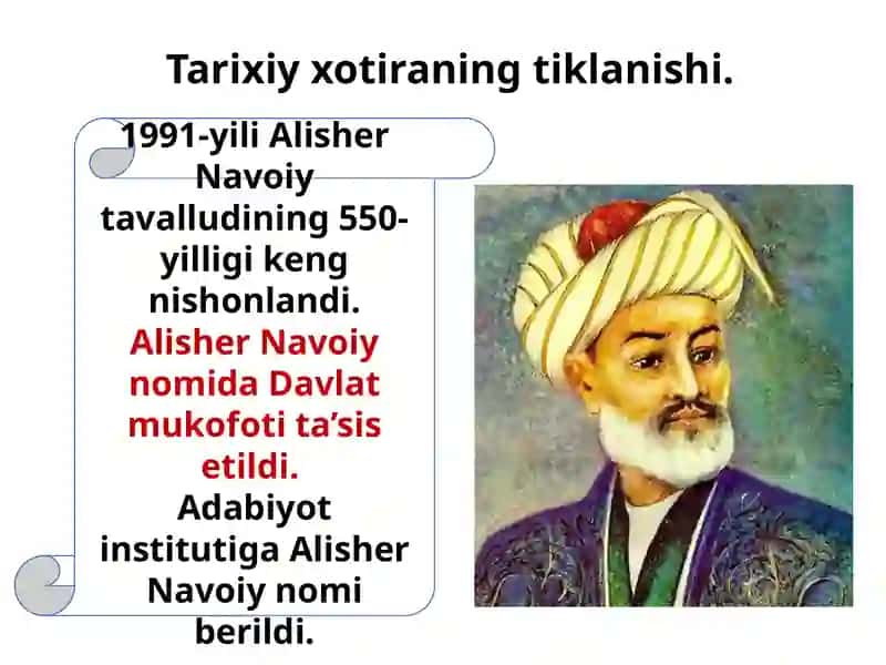 O‘zbekistonda ma’naviy va tarixiy merosning tiklanishi 2