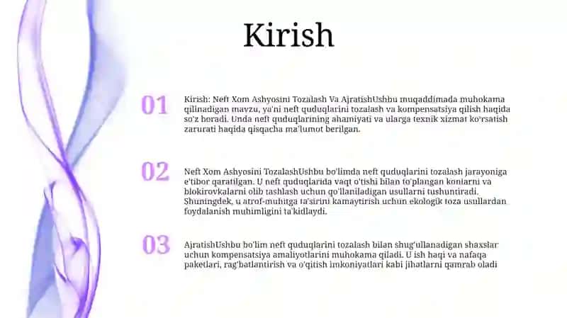 Neft Xom Ashyosini Tozalash Va Ajratish 2