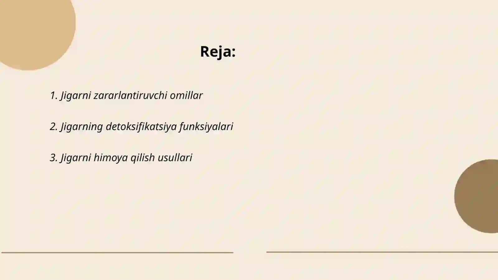 Jigarni zaratsizlantirish funksiyasi 2