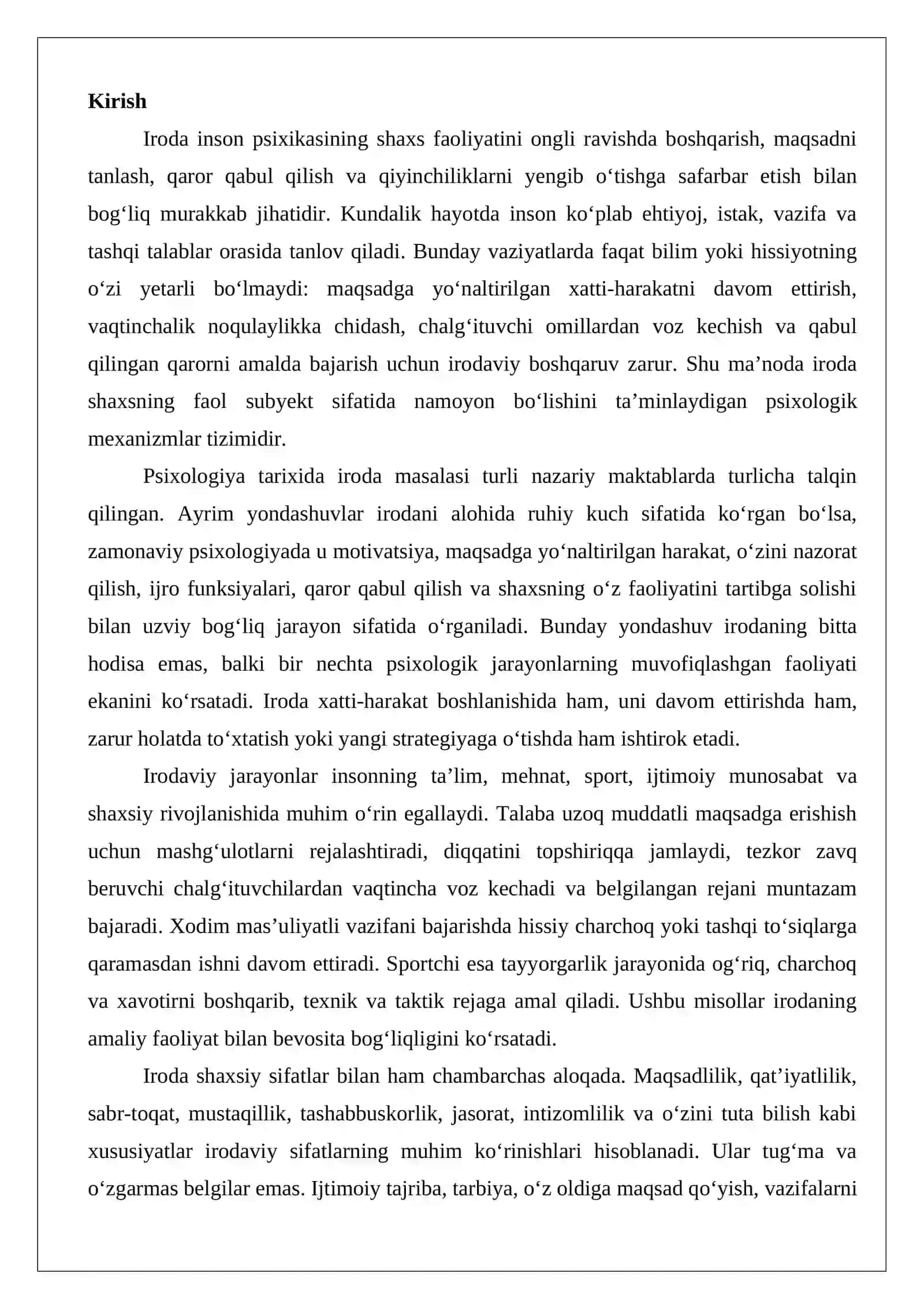 Irodaviy jarayonlar haqidagi umumiy tasavvurlar 2