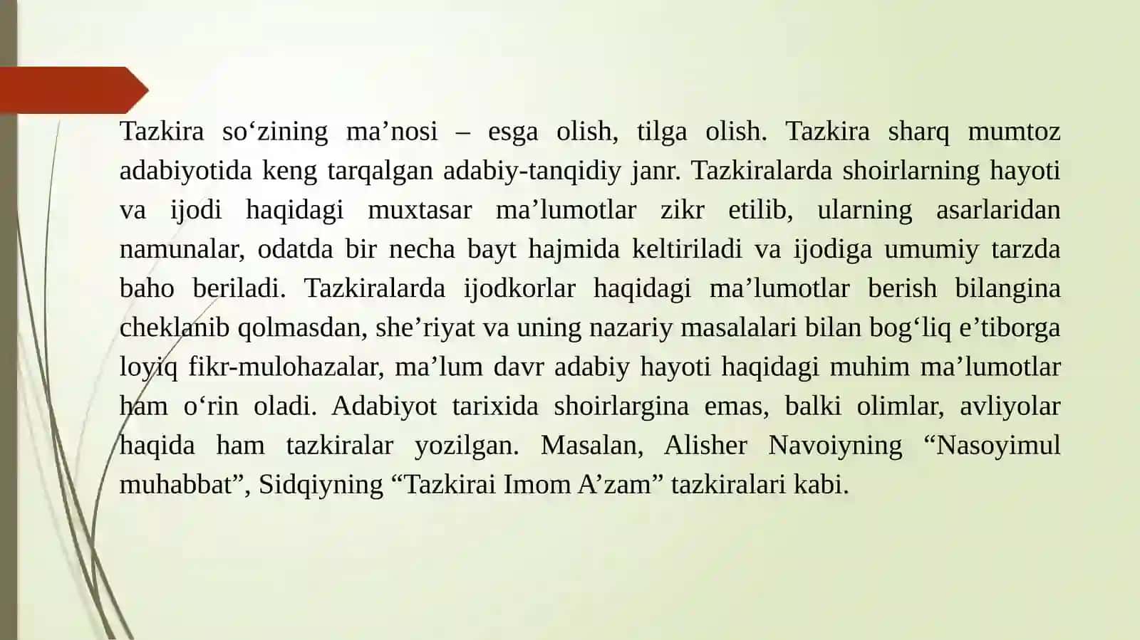 XVI- XIX asrlar o‘zbek matnshunosligi 2