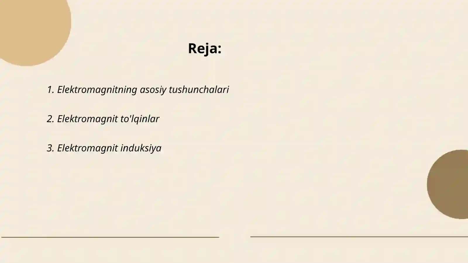Elektromagnit haqida tushuncha 2