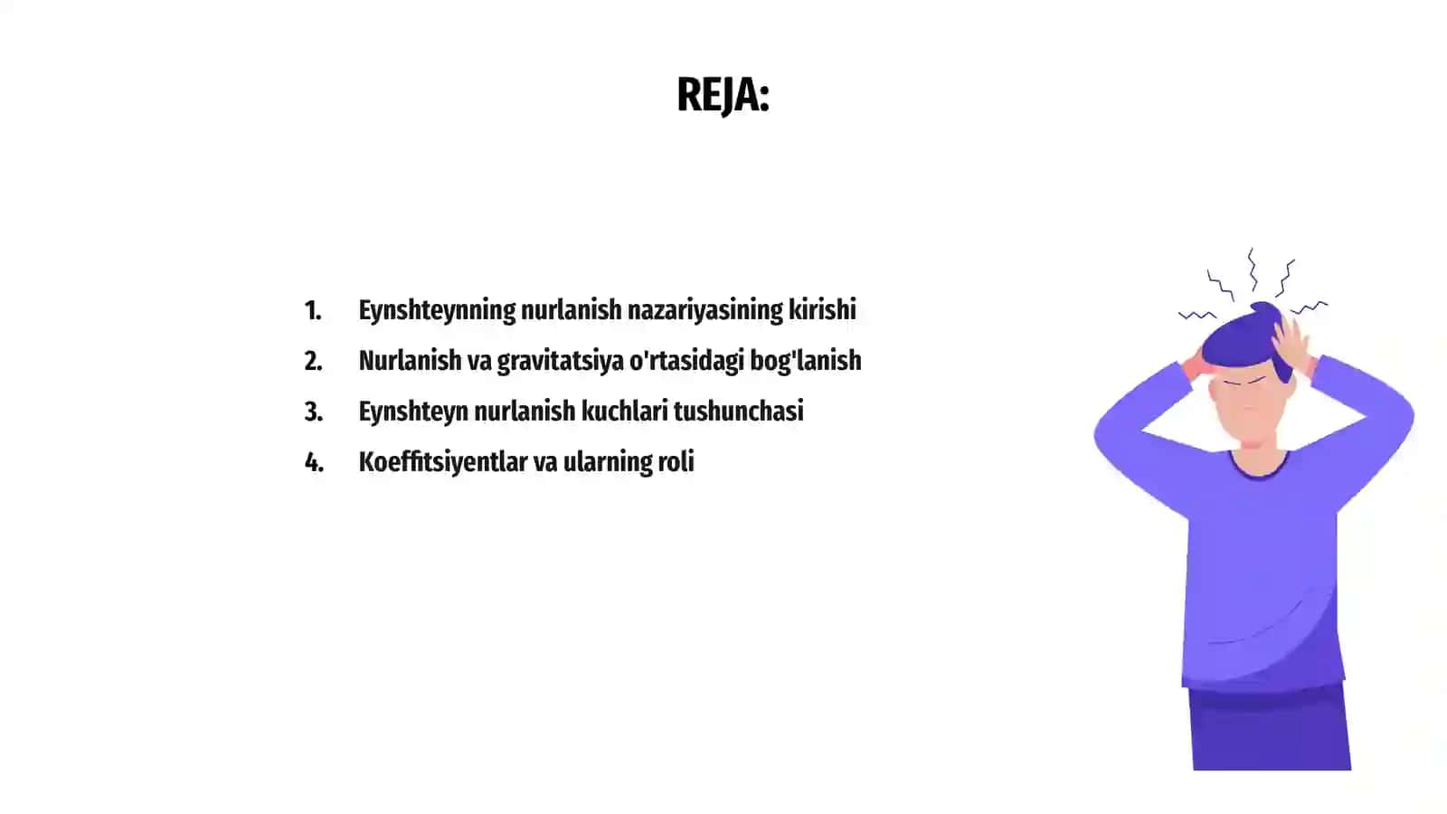 Eynshteynning nurlanish nazariyasi va uning koeffisientlari 2