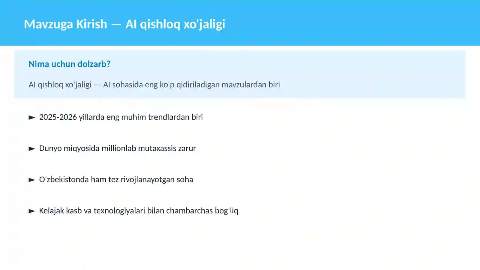 AI qishloq xo'jaligi 2