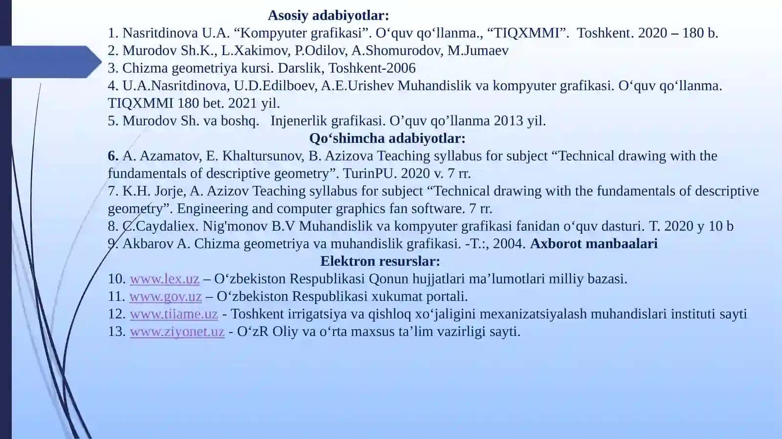 EPYURNI QAYTA TUZISH USULLARI 2