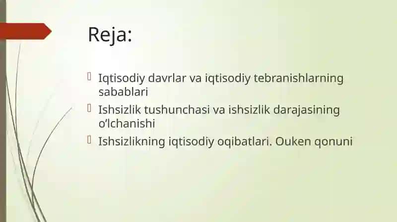Makroiqtisodiy beqarorlik 2