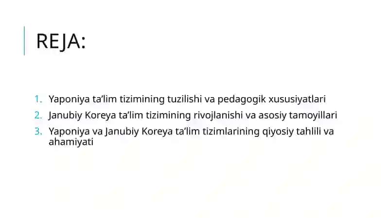 Yaponiya va Janubiy Koreya ta’lim tizimi 2