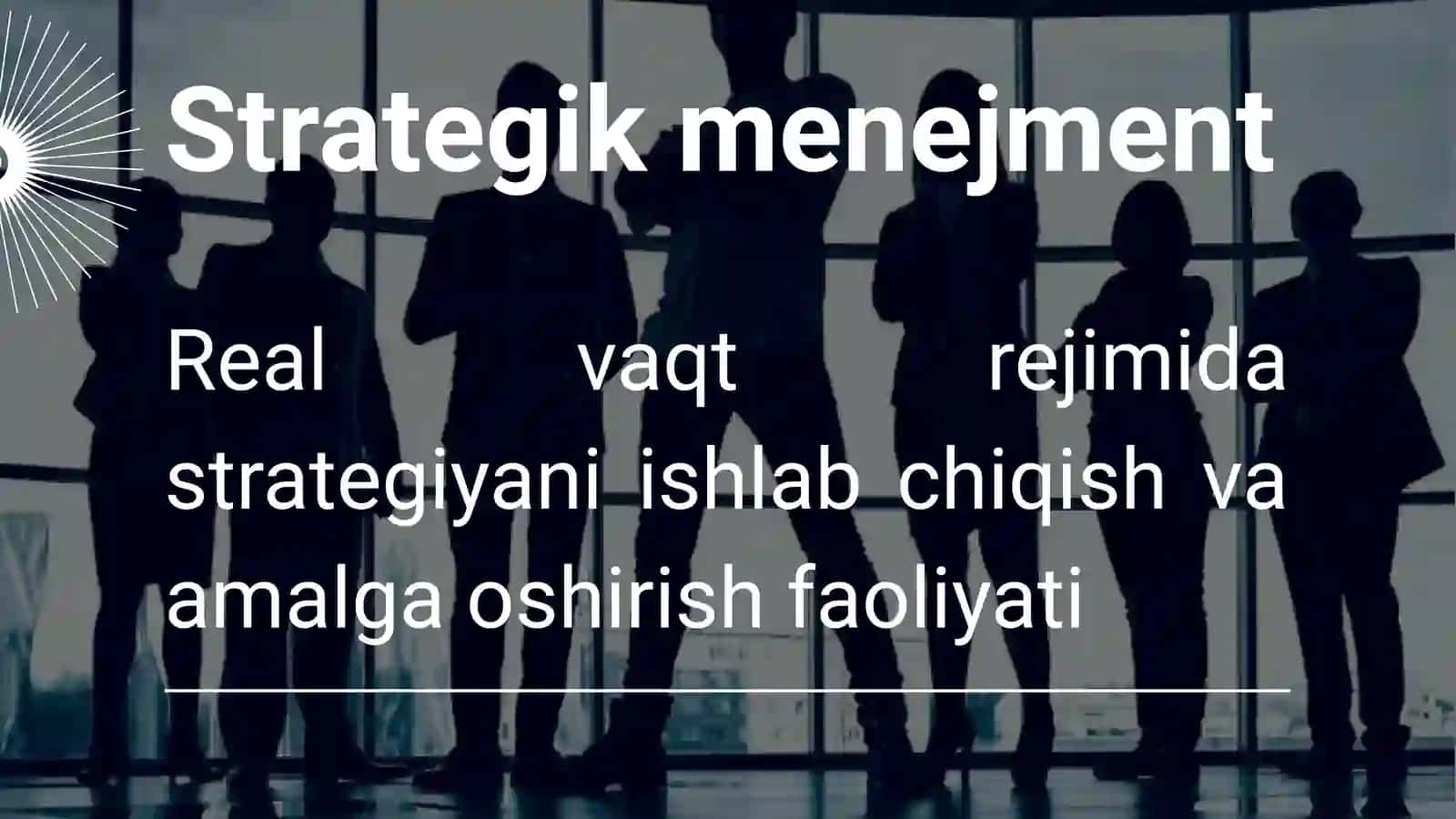 TASHKILOTNING STRATEGIK BOSHQARUVI 2