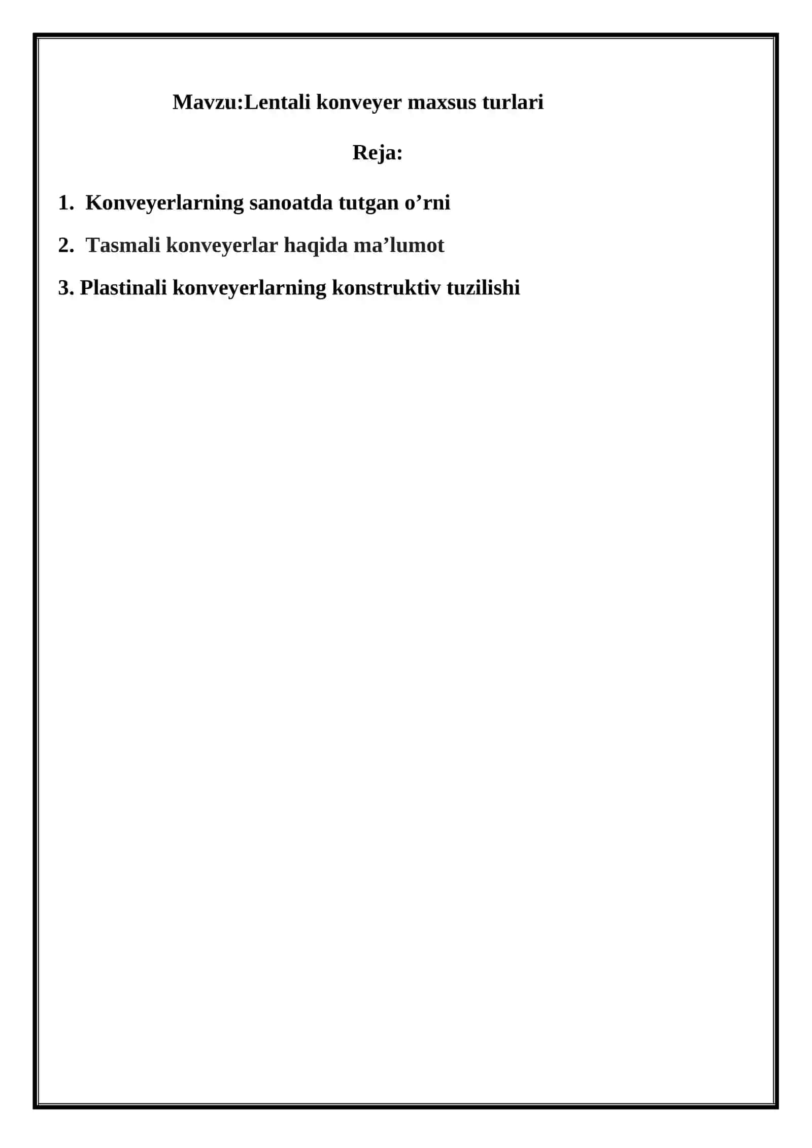 Lentali konveyer maxsus turlari 2