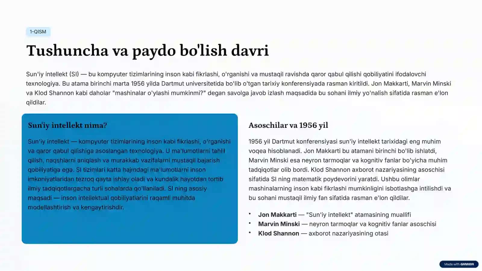 Sun'iy intellekt: Insoniyat intellektining yangi ufqlari 2