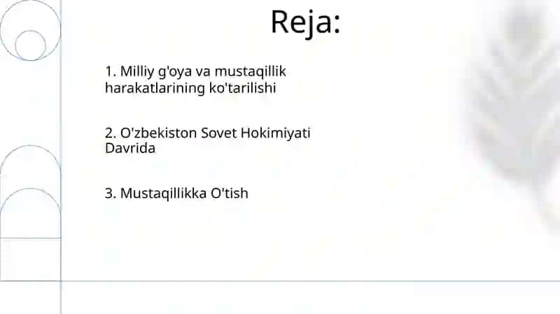 O'zbekistondagi Ijtimoiy Siyosiy Jarayonlar 2