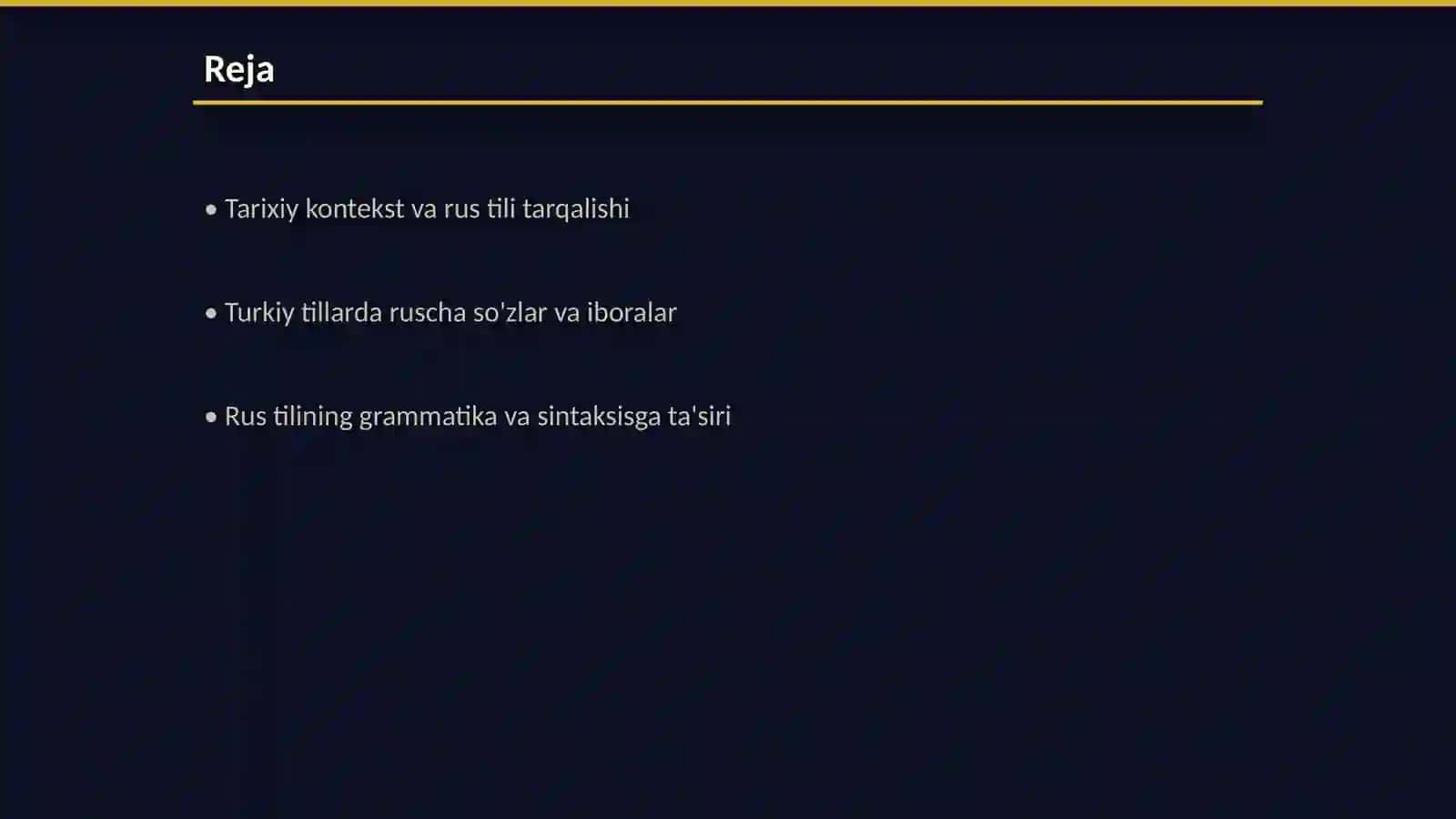 Turkiy tillarga rus tilining ta'siri 2