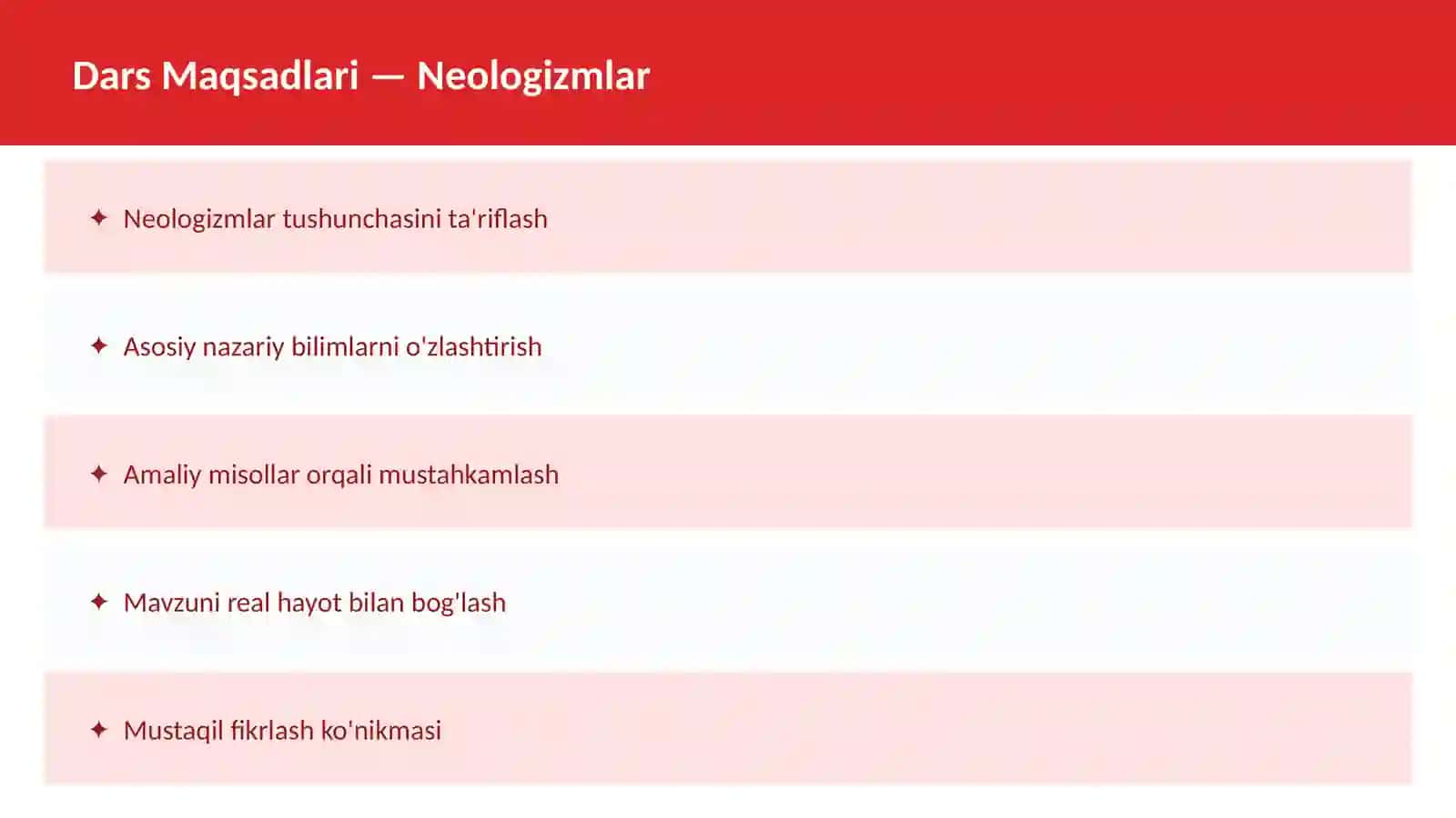 Arxaizmlar va Neologizmlar 2