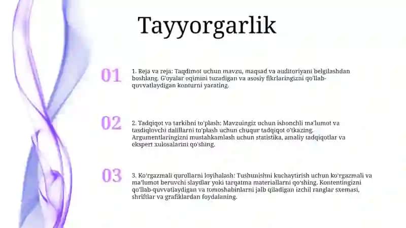Taqdimot Tayyorlash 2