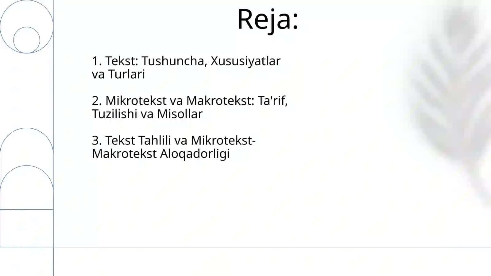 Matn va uning turlari. Mikromatn va makromatn 2