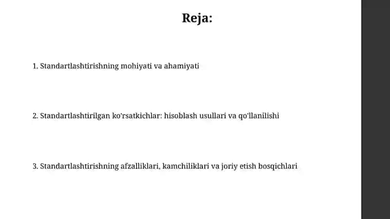 Standartlashtirish 2