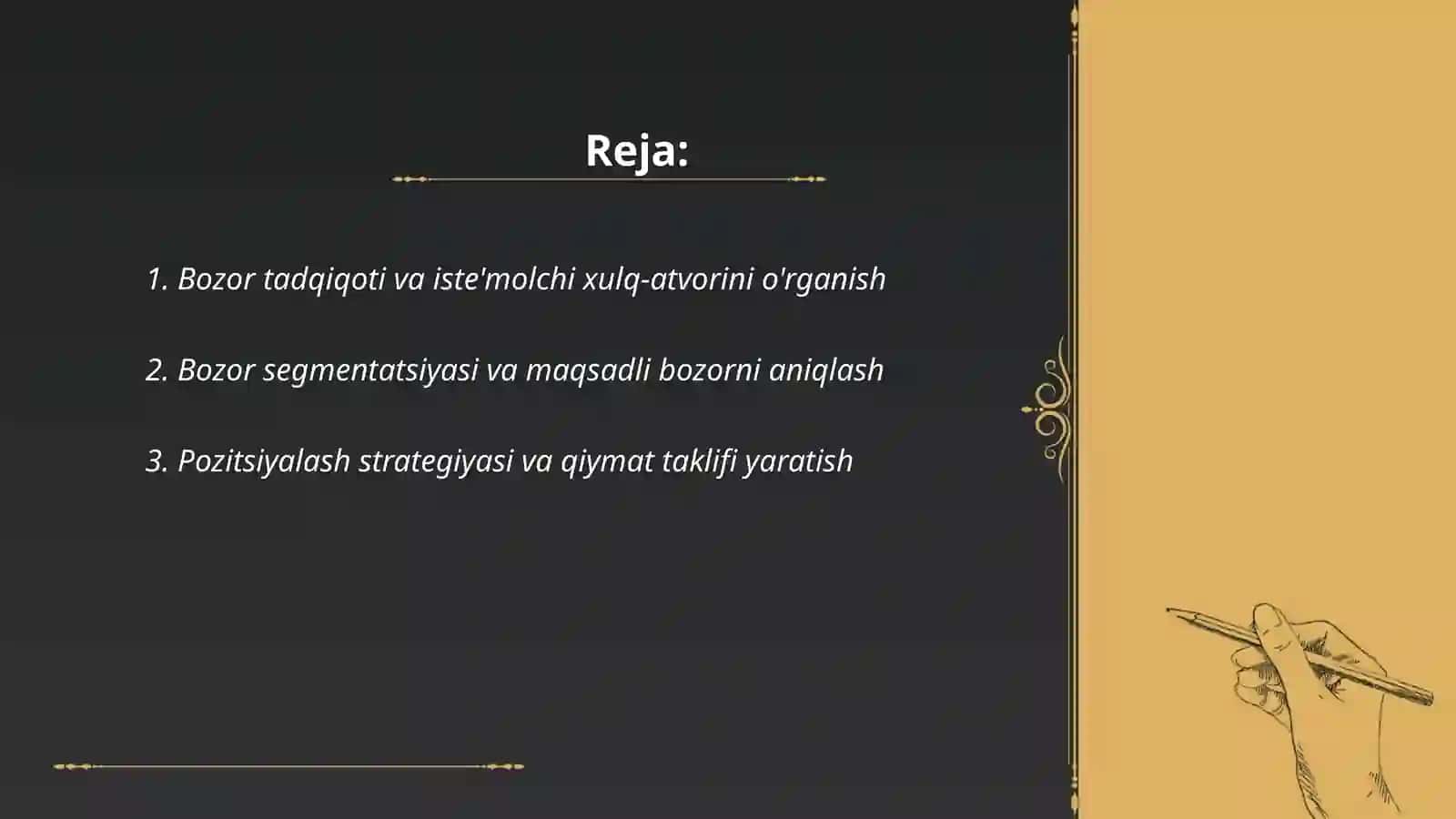 Marketing Jarayonlari 2