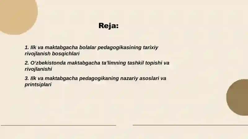 Ilk va Maktabgacha Bolalar Pedagogikasi 2