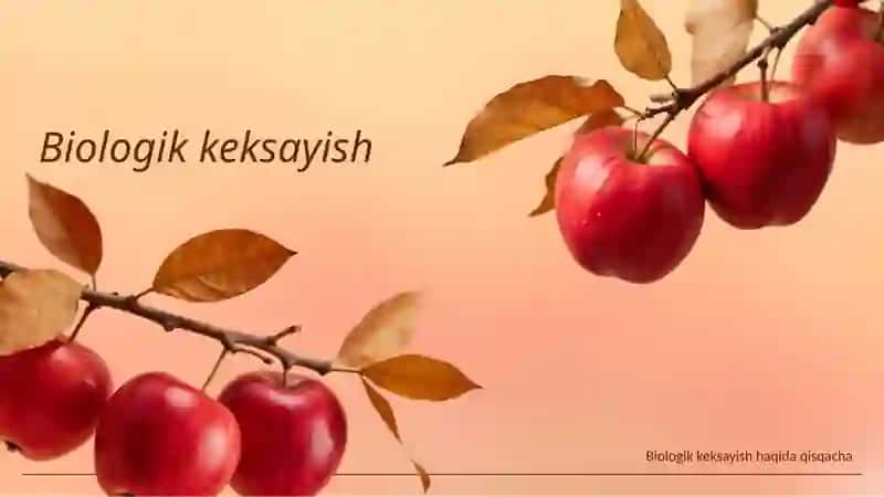 Biologik keksayish 2