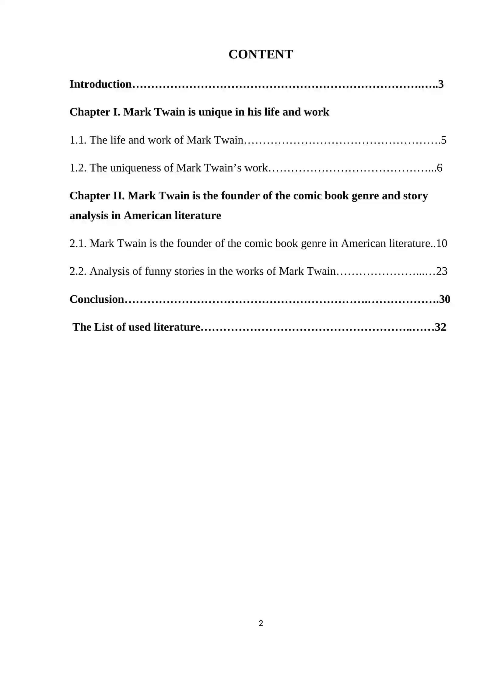 Mark Twain – the founder of a humorous story genre in American literature 2