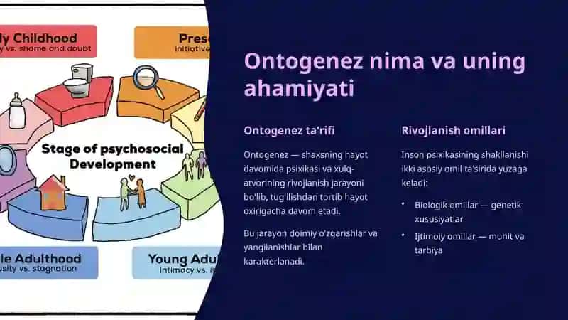 Inson psixikasining ontogenezdagi rivojlanishi 2