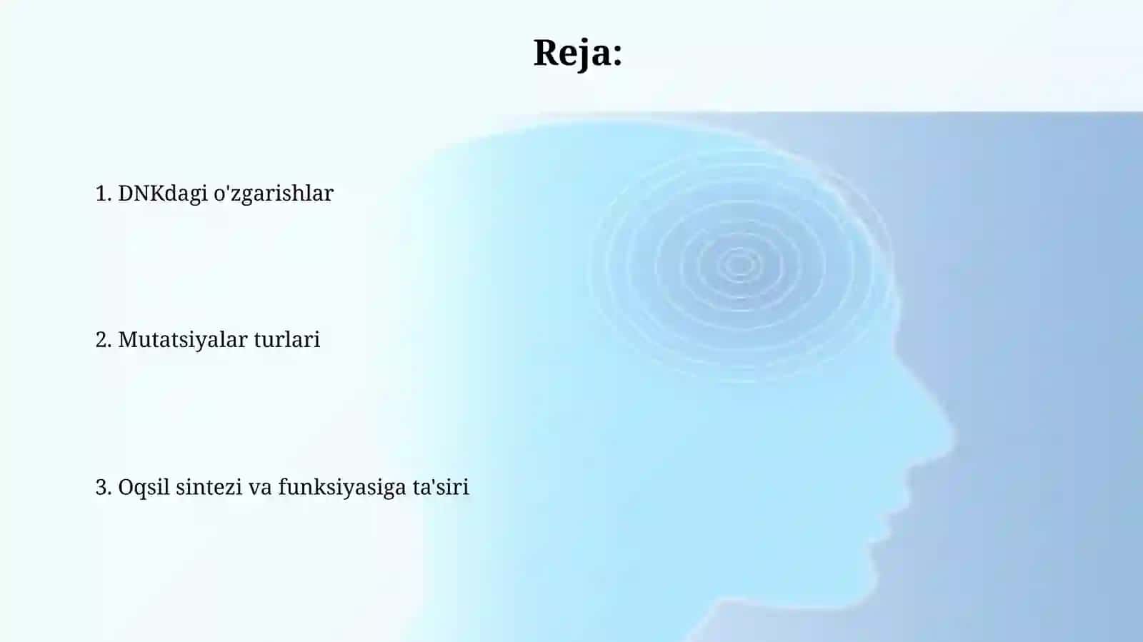 MUTATSIYA TURLARI 2