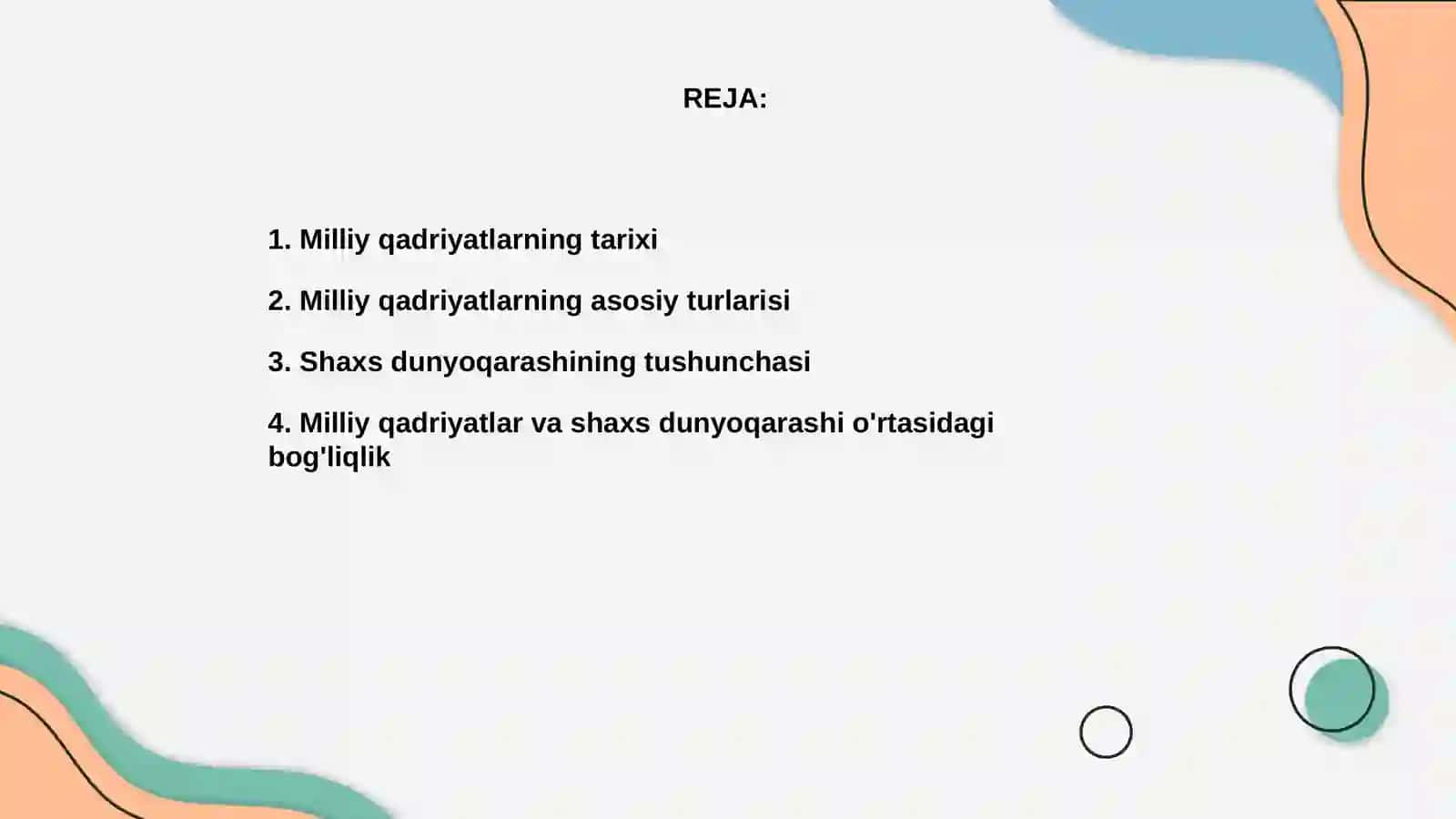 Milliy qadriyatlar asosida shaxs dunyo qarashining shakllanishi 2