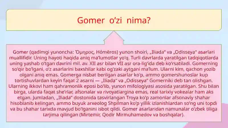 Jahon adabiyotshunosligida gʻomer masalasi 2