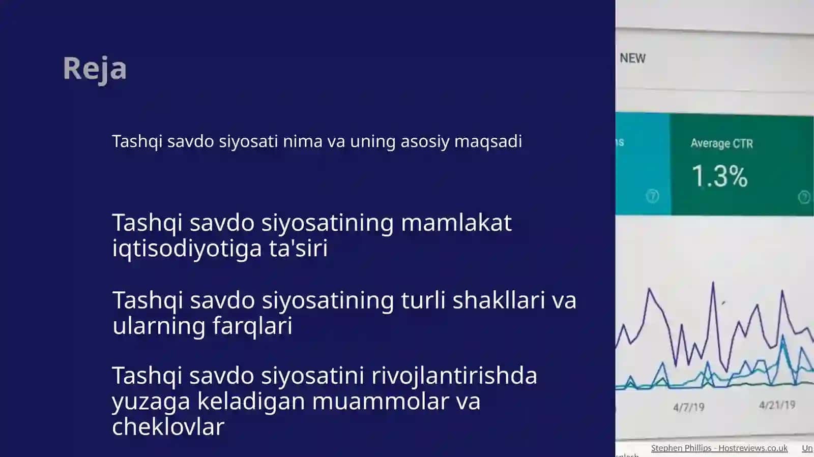 Tashqi savdo siyosati 2