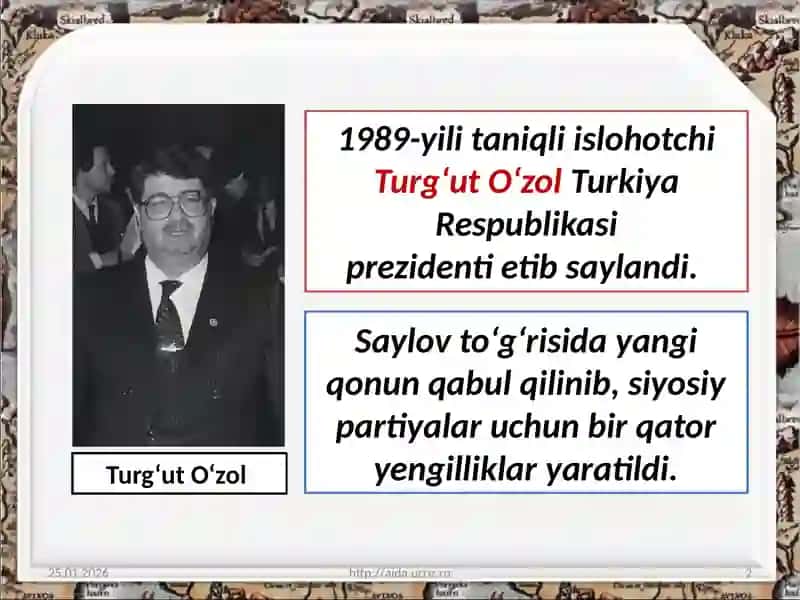 1991 – 2017-yillarda Turkiya Respublikasi 2