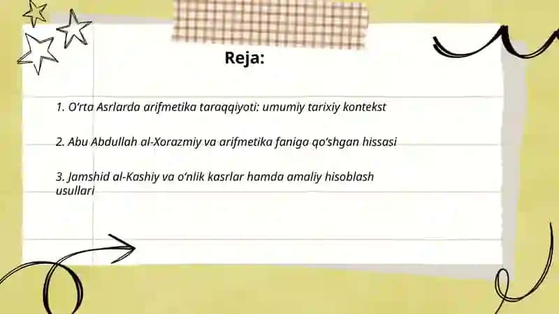 Oʻrta Osiyoda arifmetika taraqqiyoti va uning oʻqitish tarixi 2