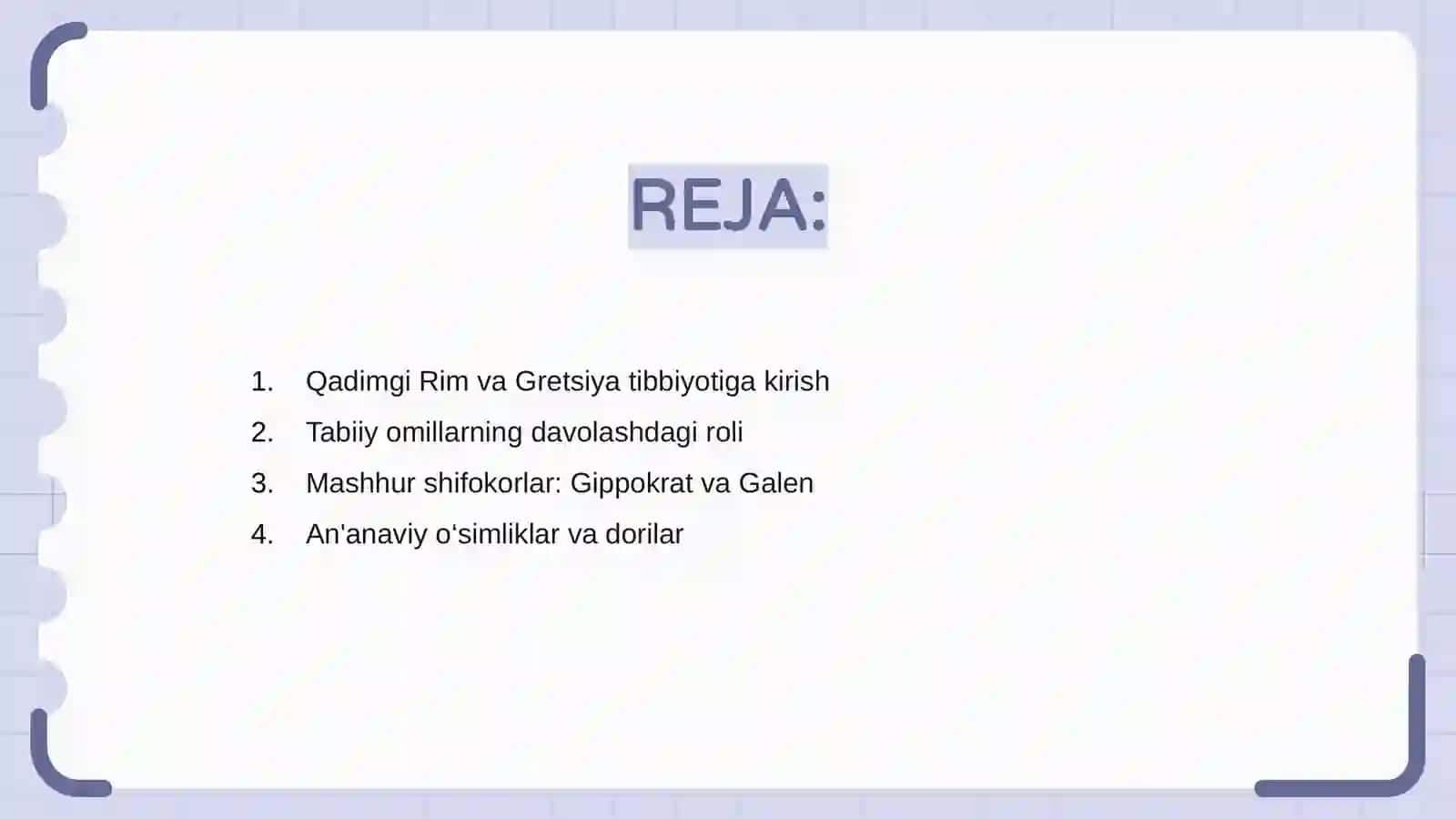 Qadimgi Rim va Gretsiyada davolash usullari 2